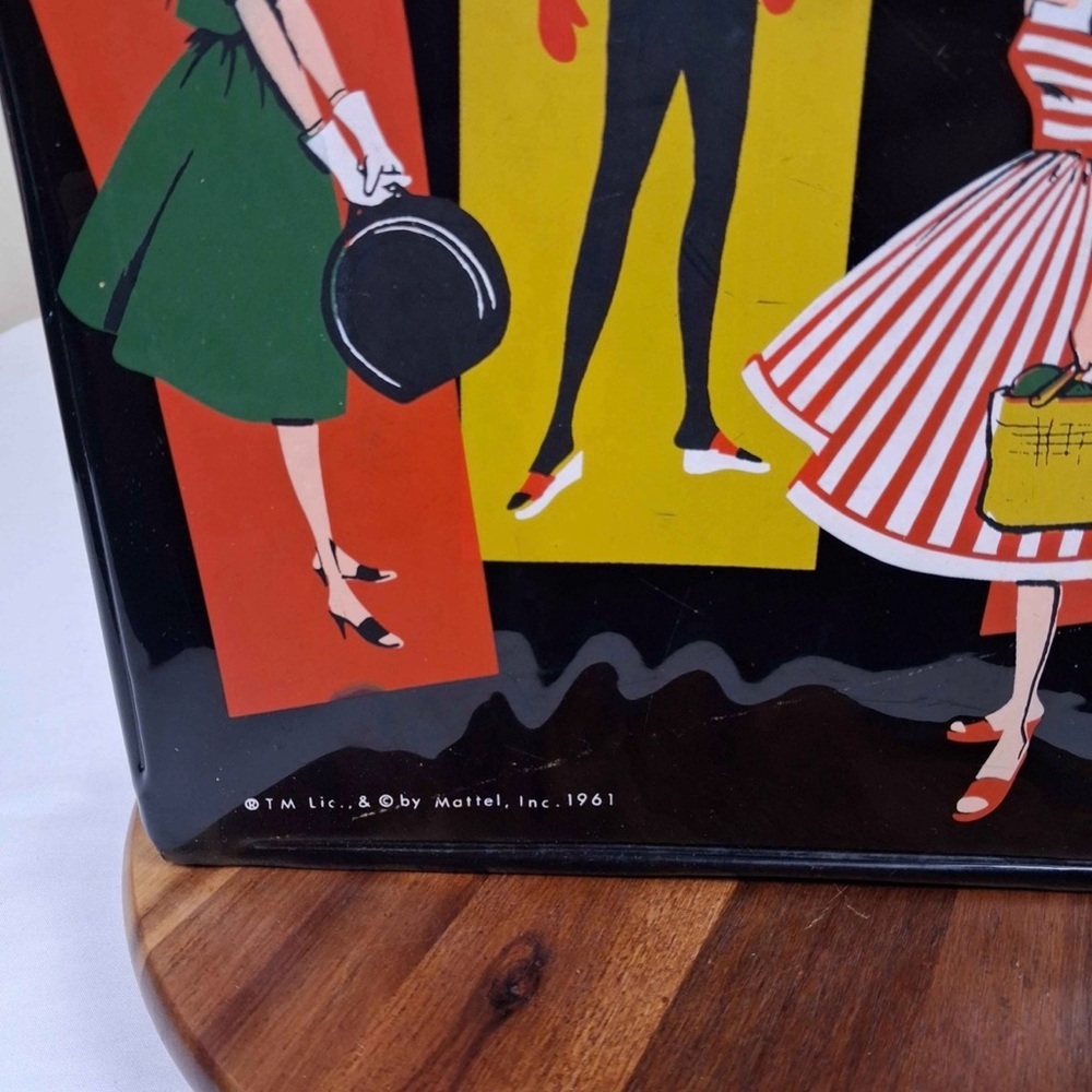 🌟 1961 Barbie Ponytail Doll Case — Early Mattel Era — Collector’s Piece 🌟 - Picture 7 of 8